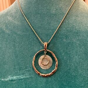 Elegant Silver Pendant Necklace